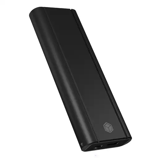 ICY BOX IB-1807MT-C31 Caja externa para unidad de estado sólido (SSD) Negro M.2