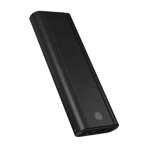 ICY BOX IB-1807MT-C31 Caja externa para unidad de estado sólido (SSD) Negro M.2