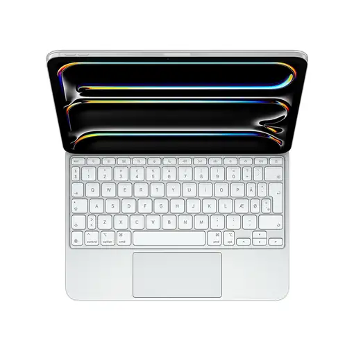 Apple Magic Keyboard QWERTY Danés Blanco