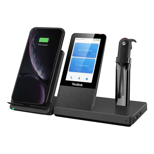 Yealink WH67 UC Auriculares Inalámbrico gancho de oreja