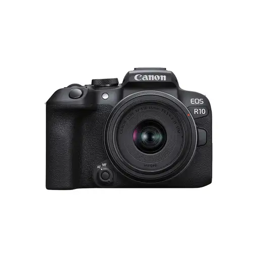 Canon EOS R10 + RF-S 18-45mm F4.5-6.3 IS STM MILC 24,2 MP CMOS 6000 x 4000 Pixeles Canon EOS R10 + RF-S 18-45mm F4.5-6.3 IS STM MILC 24,2 MP CMOS 6000 x 4000 Pixeles
