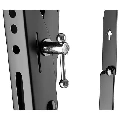 Goobay 49929 soporte para TV 177,8 cm (70") Negro