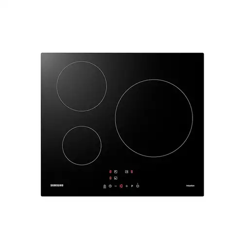 Samsung NZ63M3NM1BB/UR hobs Negro Integrado Con placa de inducción 3 zona(s)