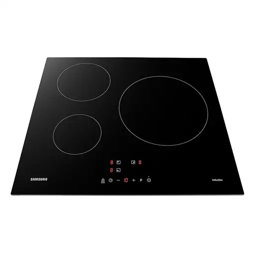 Samsung NZ63M3NM1BB/UR hobs Negro Integrado Con placa de inducción 3 zona(s)