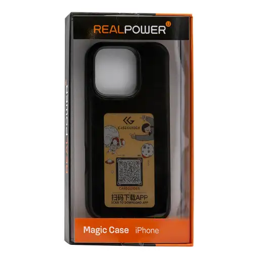RealPower 504408 funda para teléfono móvil 17,5 cm (6.9") Negro