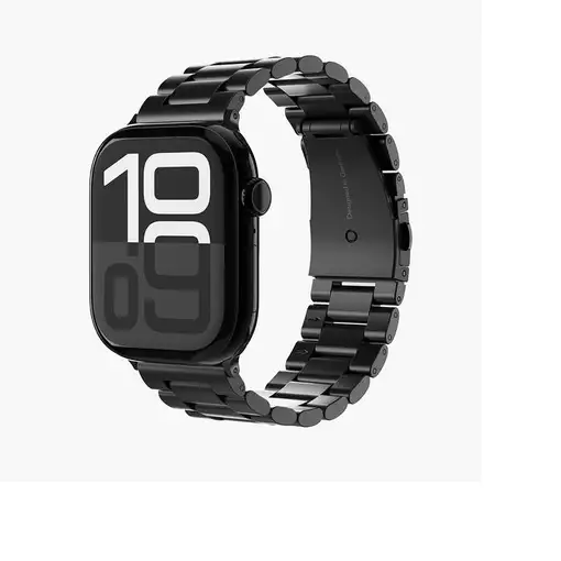 Vonmählen Link Bracelet 2 Correa Negro Acero inoxidable