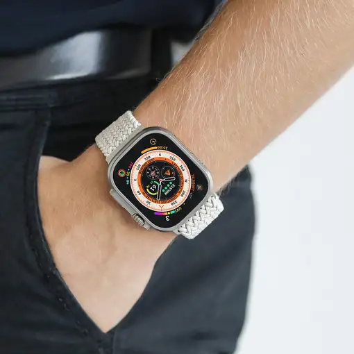 Vonmählen Woven Loop Correa Crema de color Nylon