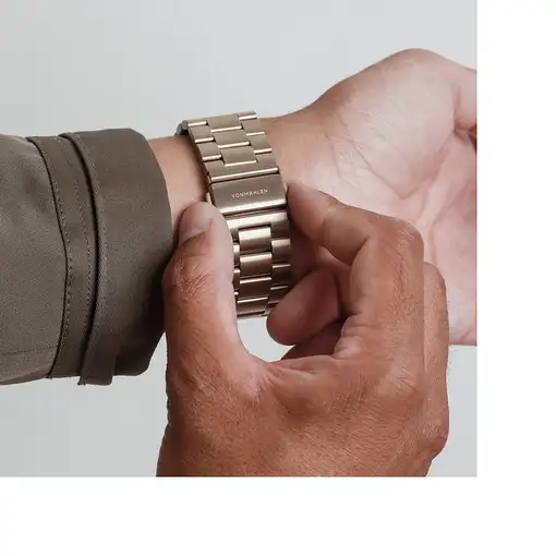 Vonmählen Link Bracelet 2 Correa Oro Acero inoxidable