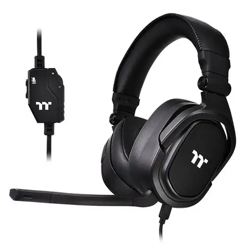 Thermaltake Argent H5 Stereo Auriculares Alámbrico Diadema Juego Negro Thermaltake Argent H5 Stereo Auriculares Alámbrico Diadema Juego Negro