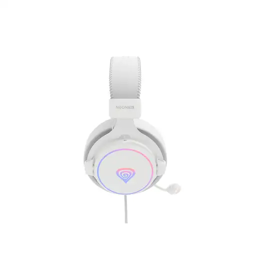 GENESIS Neon 764 Auriculares Alámbrico Diadema Juego USB tipo A Blanco