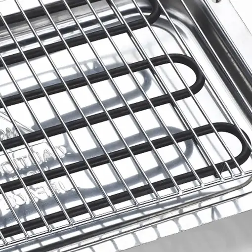 Haeger Grillie Independiente 2000 W Acero inoxidable