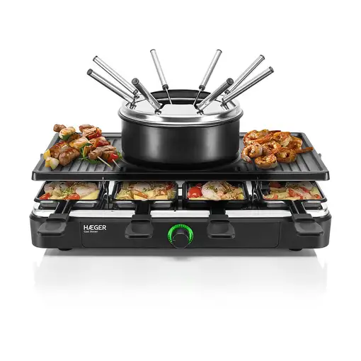 Haeger GR-FRG.016A fondue, gourmet y wok 8 personas(s)