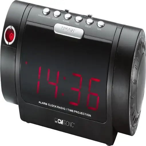 Clatronic MRC 832 P Reloj Digital Negro Clatronic MRC 832 P Reloj Digital Negro