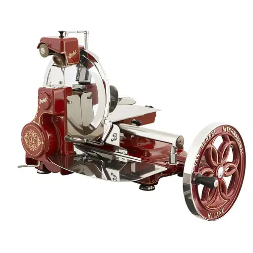 Berkel Volano B114 Rouge rebanadora Manual Aluminio, Rojo, Acero inoxidable Alumin