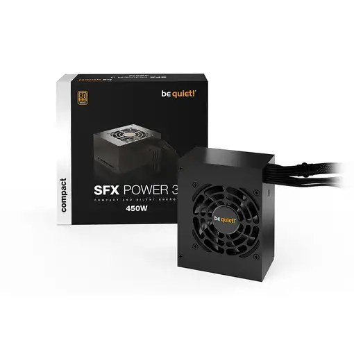 be quiet! SFX POWER 3 450W unidad de fuente de alimentación 20+4 pin ATX Negro