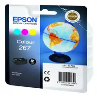 Epson Globe Singlepack Colour 267 ink cartridge