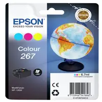 Epson Globe Singlepack Colour 267 ink cartridge