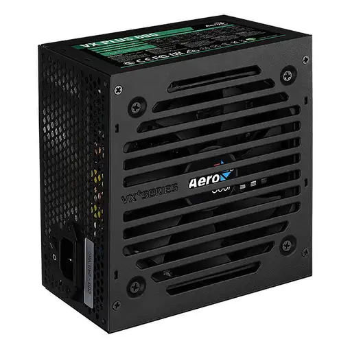 Aerocool VX PLUS 600 unidad de fuente de alimentación 600 W 20+4 pin ATX ATX Negro