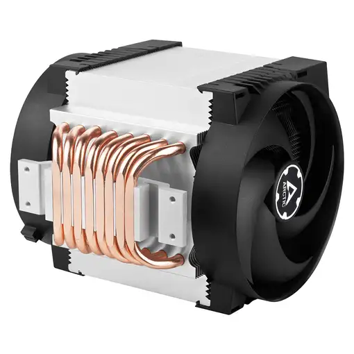 ARCTIC Freezer 4U-M Rev. 2 Procesador Refrigerador de aire 12 cm Aluminio, Negro