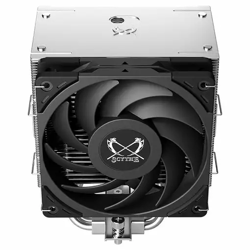 Scythe Mugen 6 Procesador Ventilador 12 cm Negro, Plata