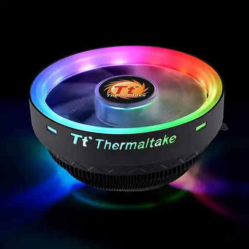 Thermaltake UX100 ARGB Lighting Procesador Enfriador 12 cm Negro