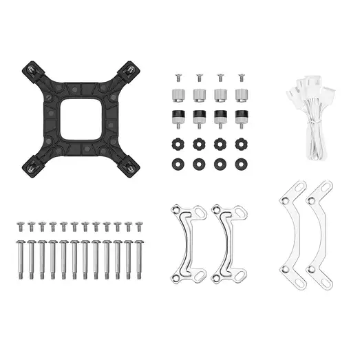 DeepCool LE360 WH V2 Procesador Sistema de refrigeración líquida todo en uno 12 cm