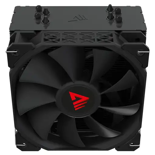 Savio Vortex x2 Black Placa base Refrigerador de aire 12 cm Negro 1 pieza(s)