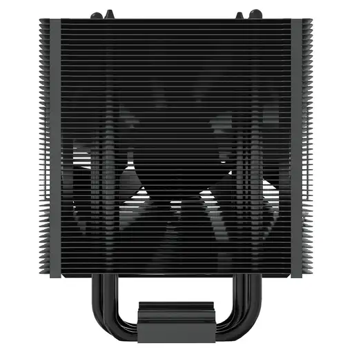 Savio Vortex x2 Black Placa base Refrigerador de aire 12 cm Negro 1 pieza(s)