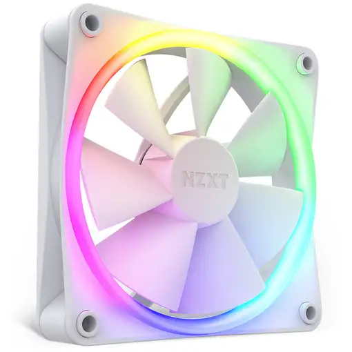 NZXT F120 RGB Triple Pack Carcasa del ordenador Ventilador 12 cm Blanco 3 pieza(s)