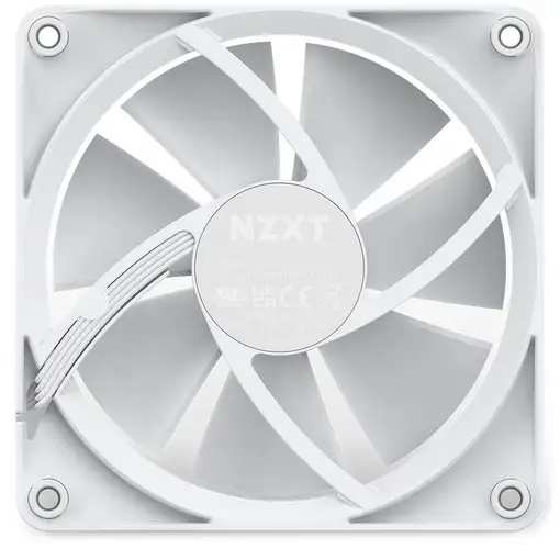 NZXT F120 RGB Triple Pack Carcasa del ordenador Ventilador 12 cm Blanco 3 pieza(s)