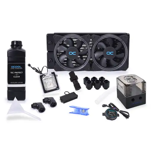 Alphacool ST30 Procesador Kit de refrigeración líquida 12 cm Negro Alphacool ST30 Procesador Kit de refrigeración líquida 12 cm Negro