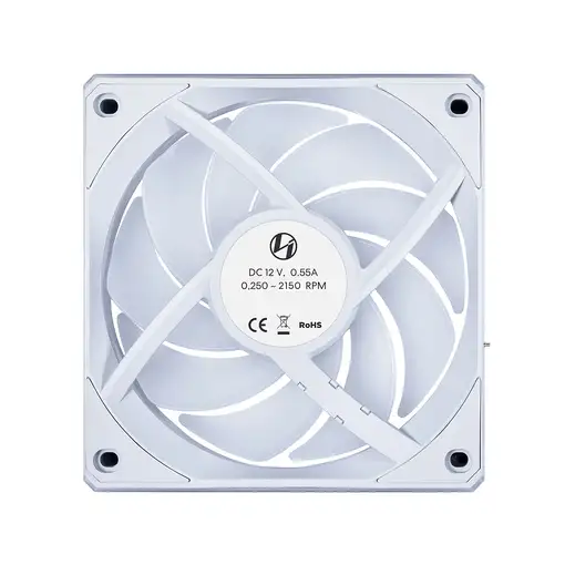 Lian Li 12CL1 Carcasa del ordenador Ventilador 12 cm Blanco