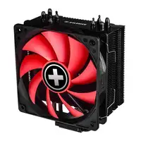 Xilence M704 Procesador Enfriador 12 cm Negro, Rojo