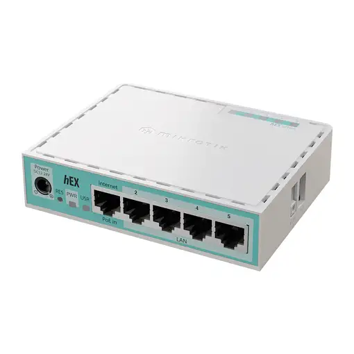 Mikrotik hEX router Gigabit Ethernet Blanco