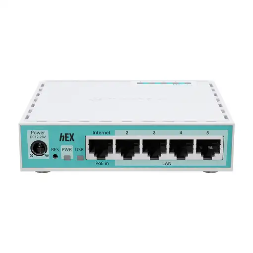 Mikrotik hEX router Gigabit Ethernet Blanco