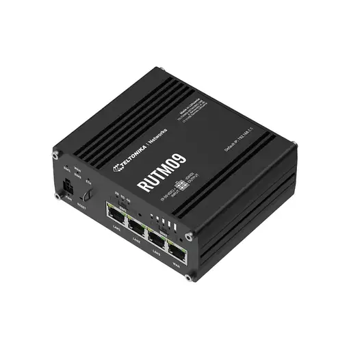 Teltonika RUTM09 router Gigabit Ethernet Negro