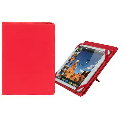 Rivacase 3217 25,6 cm (10.1") Folio Rojo
