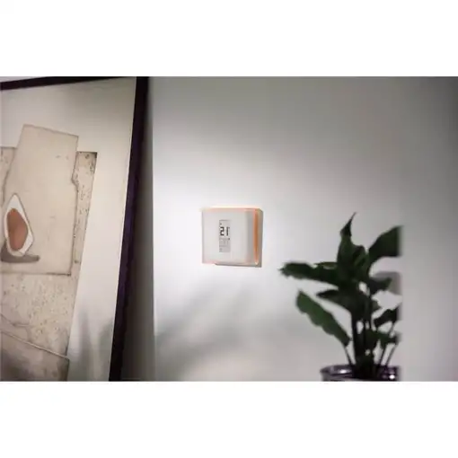 Netatmo Thermostat termoestato RF Translúcido, Blanco