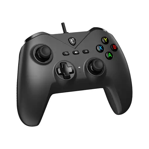 MSI FORCE GC200 mando y volante Negro USB Gamepad Analógico/Digital Android, PC