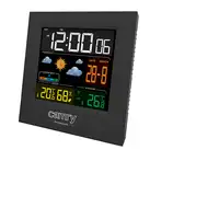 Camry Premium CR 1166 estación meteorológica digital Negro AC/Batería