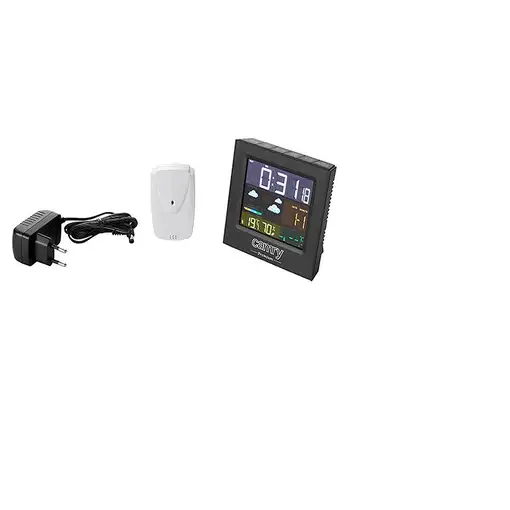 Camry Premium CR 1166 estación meteorológica digital Negro AC/Batería