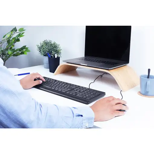 Trust Primo teclado Oficina USB Portugués Negro