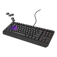 GENESIS Thor 230 TKL teclado Juego USB QWERTY Inglés de EE. UU. Negro