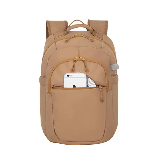 Rivacase Aviva 35,6 cm (14") Mochila Beige