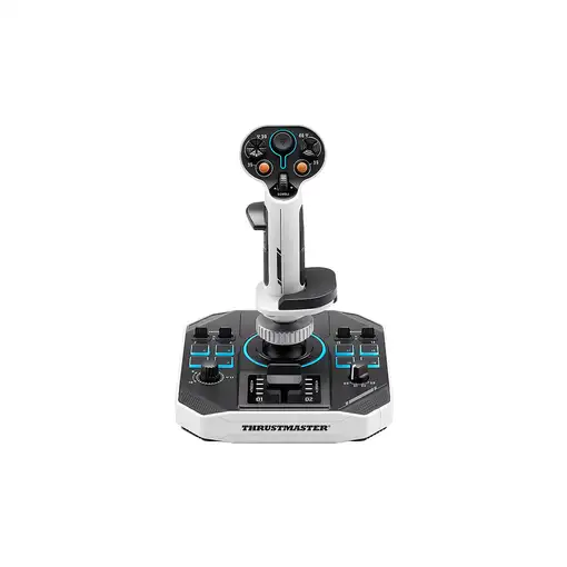 Thrustmaster Sol-R 1 Negro, Blanco USB Palanca de vuelo Analógico/Digital PC