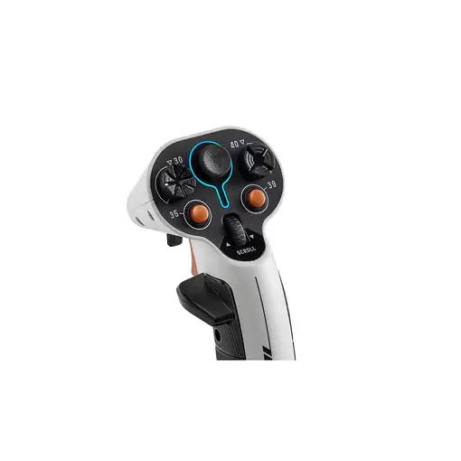 Thrustmaster Sol-R 1 Negro, Blanco USB Palanca de vuelo Analógico/Digital PC