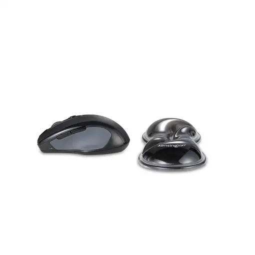 Kensington Reposamuñecas de gel fino con dos colores para ratón/trackball - Gris