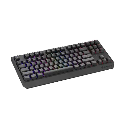 GENESIS Thor 230 TKL teclado Juego USB + RF Wireless + Bluetooth QWERTY Gris