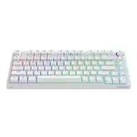 Savio Phenix WHITE GAT RED teclado Juego Bluetooth QWERTY EER internacional Blanco