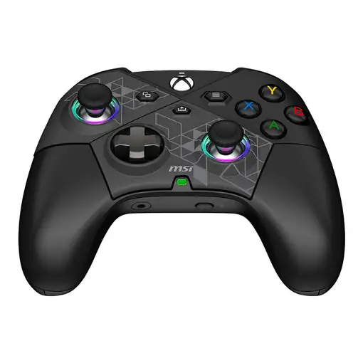 MSI FORCE PRO W CONTROLLER Negro USB 2.0 Gamepad Analógico/Digital Android, PC, Xb
